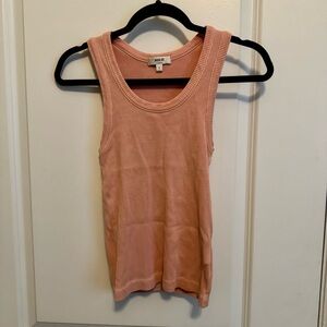 Agolde Poppy Tank in Pink Salt